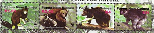 Папуа Новая Гвинея, 2003, Фауна, WWF, 4 марки